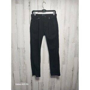 Gap Jeans Men's Straight Leg Black Denim Size 28x30 (Measures 30x29)